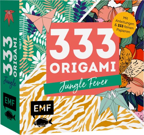 333 Origami - Jungle Fever: Mit Anleitungen und 333 feinen Papieren - Animal-Prints, Botanicals und Co.
