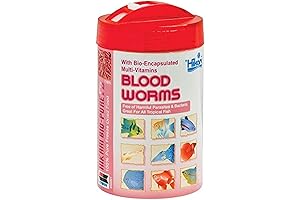 Hikari Bio-Pure Freeze Dried Blood Worms: Essential Nourishment for Your Aquatic Companions