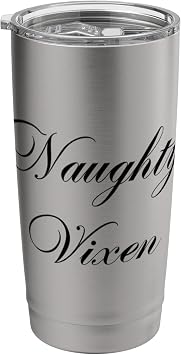 Naughty Vixen | Naughty Adult Humor Swinger Adult Humor Stainless Steel Insulated Tumbler