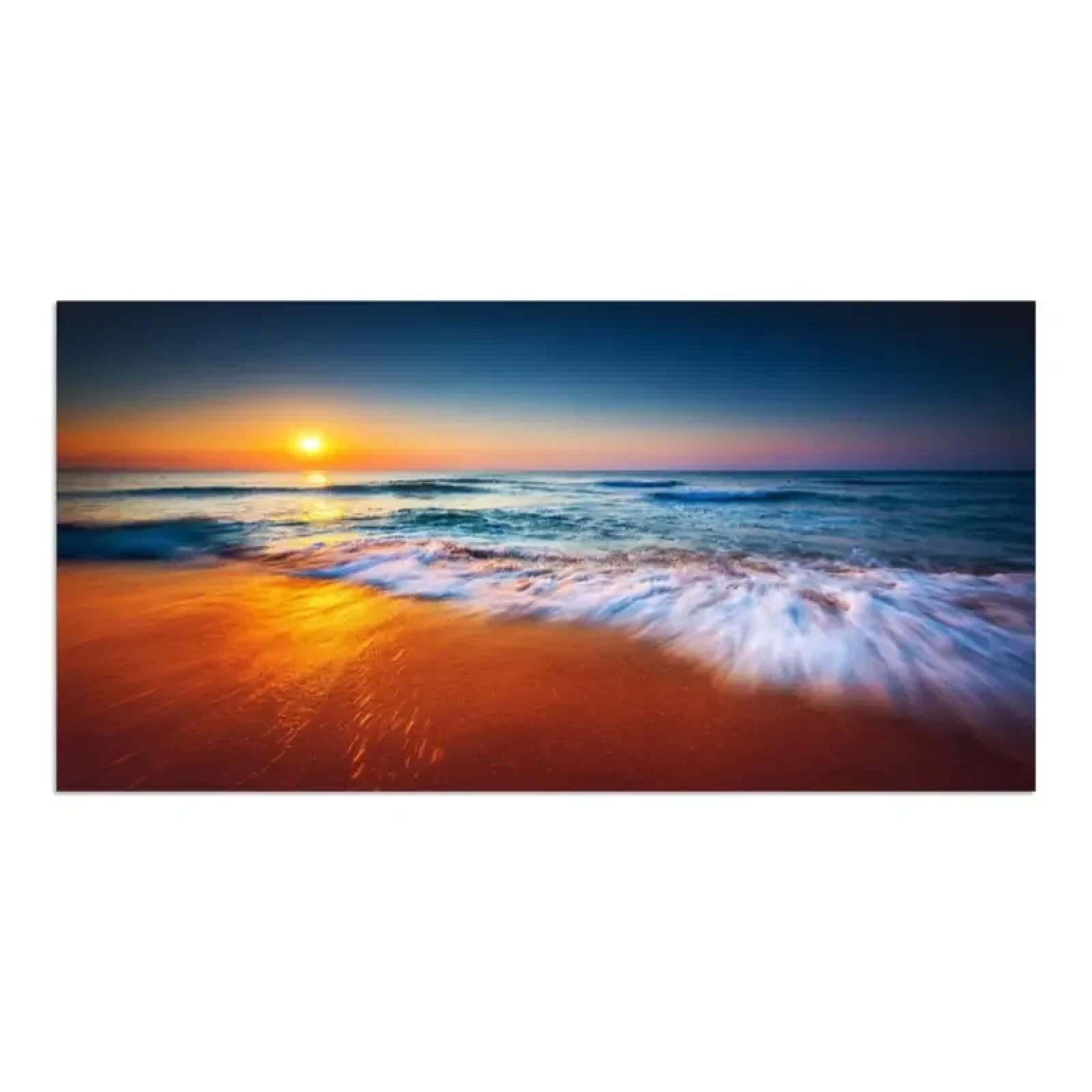 Impression sur toile océan et affiche plage nature grand format