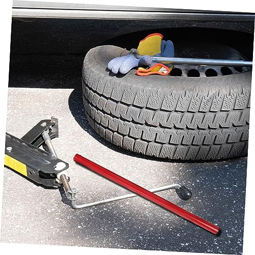 Image of Hydraulic Handle Replacement for Car Repair - Durable 5-16 Ton Floor Pole Lever Handle 15.74 Inch