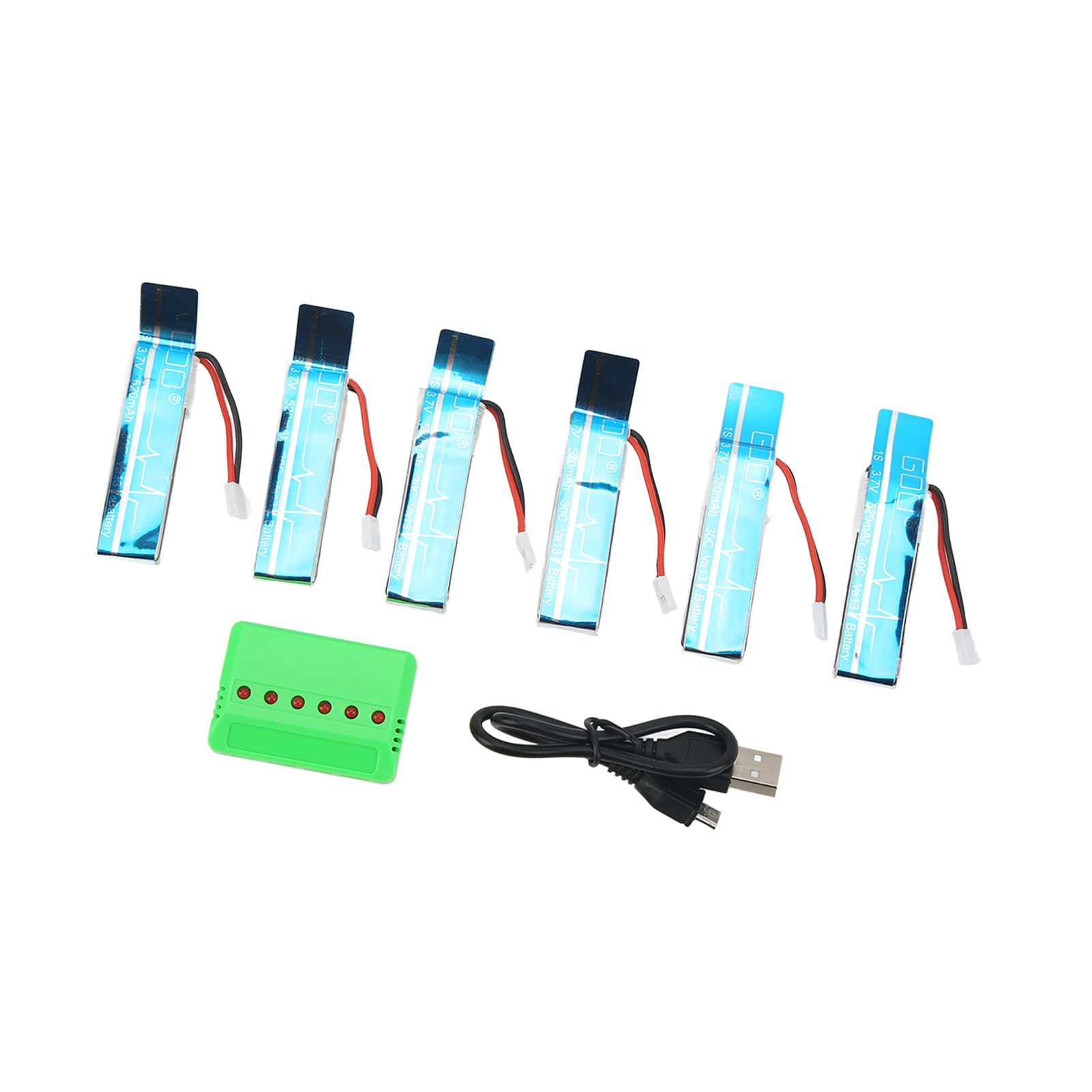 Amazon.co.jp: 3.7V 520mAh 30C リチウム電池 充電器付き XK K110S