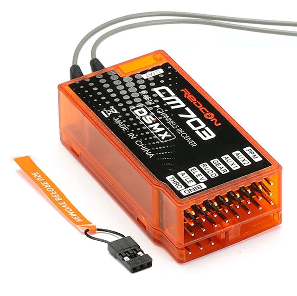 Occus 7 Channels RC Spare Parts REDCON CM703 2.4G 7CH Receiver With PPM Output for DSM2 DSMX