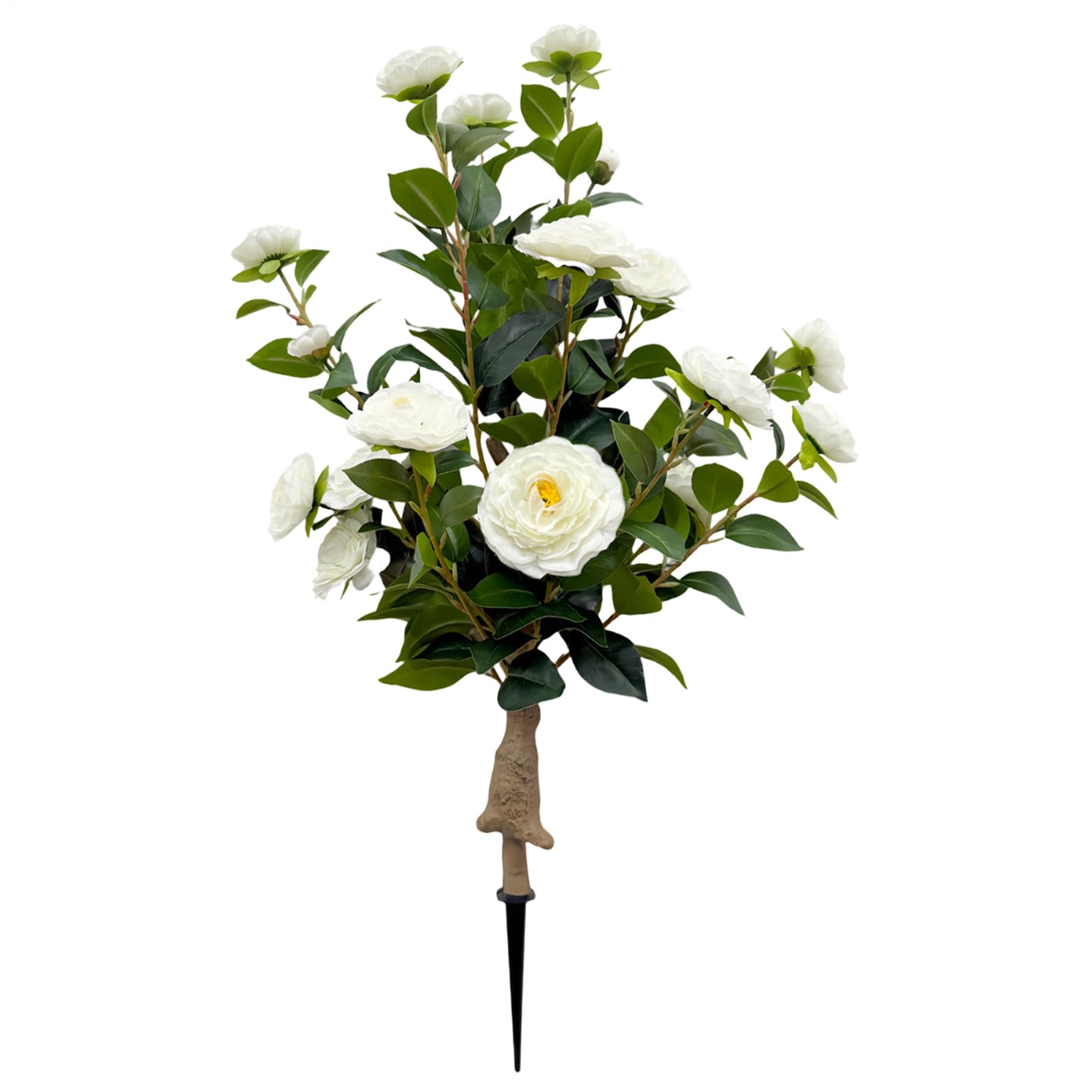 Artefact de fleurs de camélia réalistes : cadeau d'anniversaire idéal