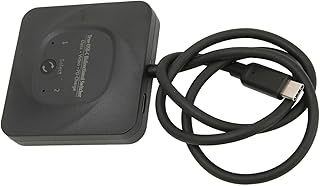 CUTULAMO USB C Switcher, Fast Transmission Plug and Play 2 in 1 Output Type C Switcher 8K 60Hz with Power Indicator for Computers