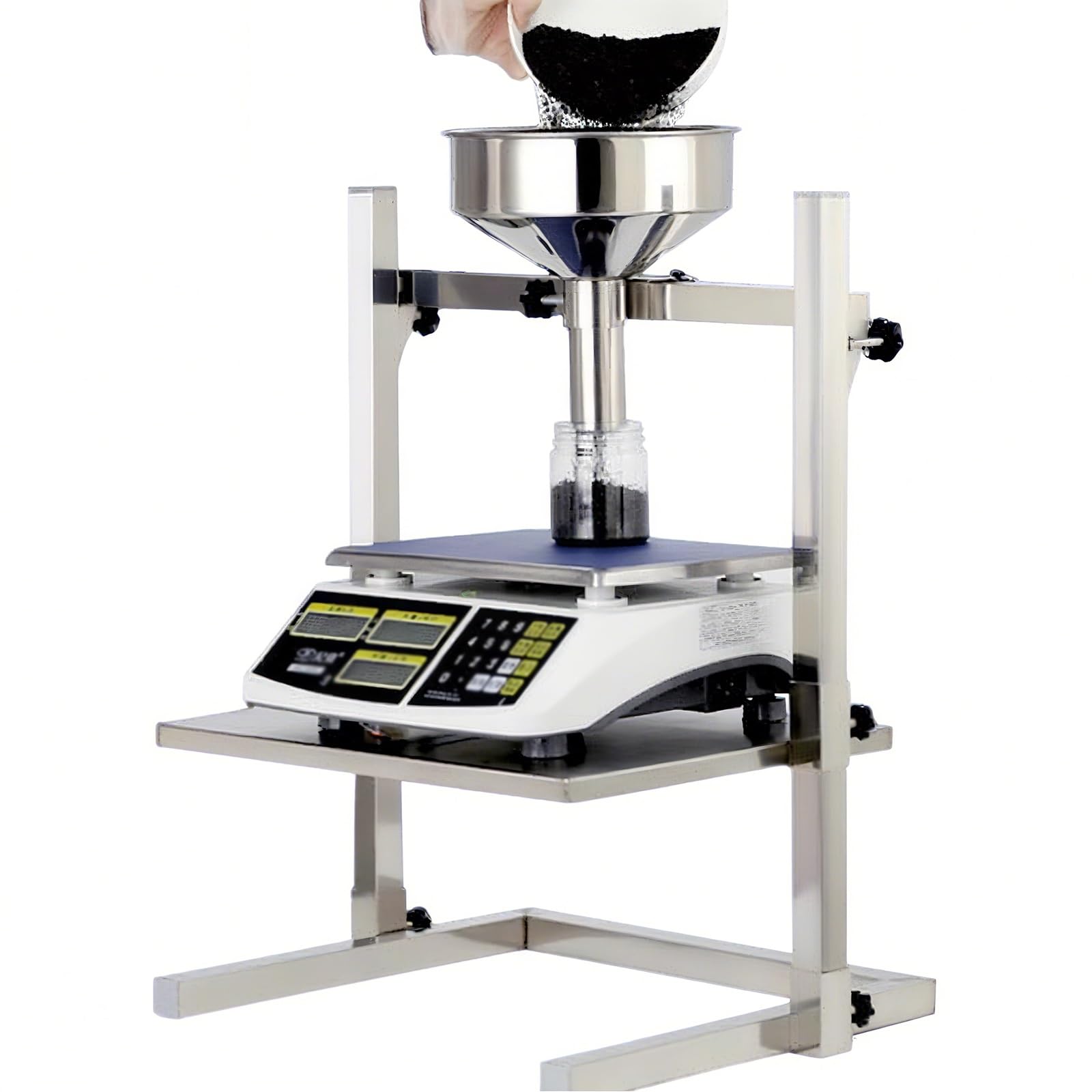 Hogar y Cocina, Embudo de llenado/dispensador de líquidos de Gran Capacidad, Embudo de llenado y envasado para pulverizar pastas, líquidos y gránulos,