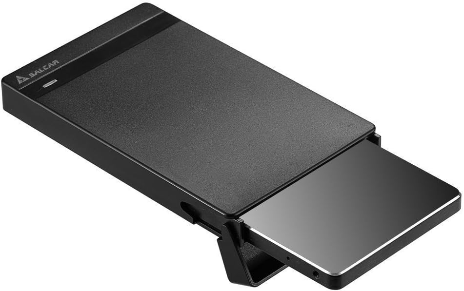 SALCAR USB 3.0 Hard Disk Drive Enclosure for 2.5 Inch SATA HDD and SSD External Hard Drive Enclosure HDD Case Support UASP