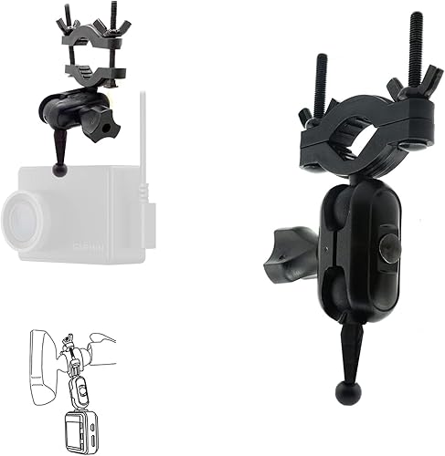 AccessoryBasics - Kit de montaje para espejo retrovisor de coche para Garmin Dash Cam Mini 2 45 46 47 55 56 57 65 66 67 tándem  altavoz Plus Dashcam