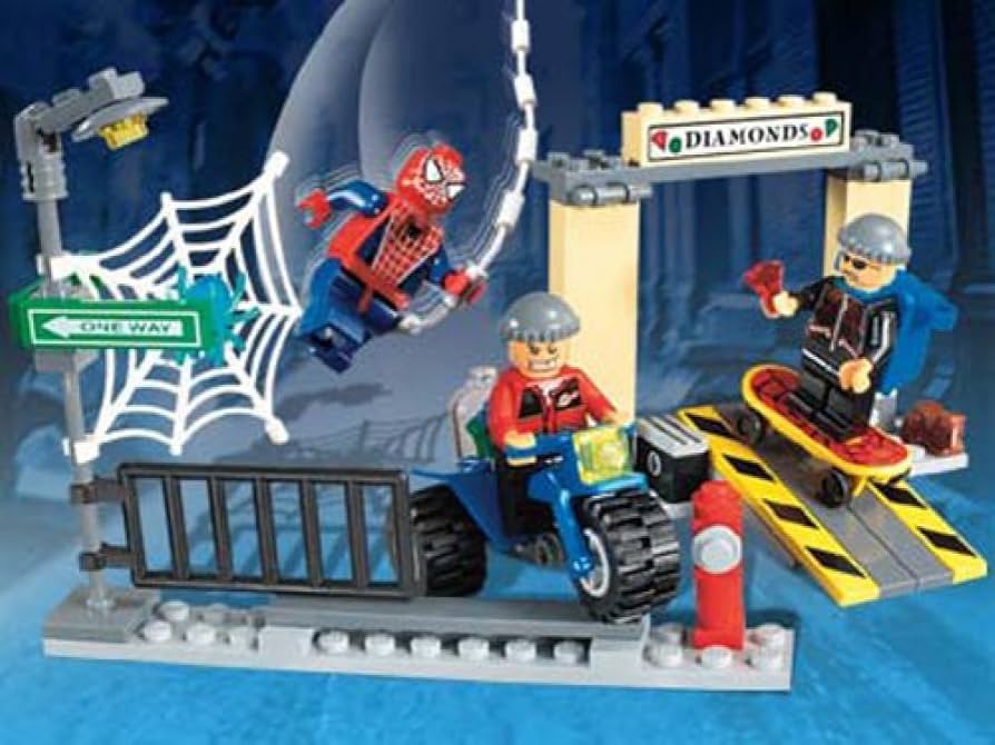 Amazon.co.jp: レゴ (LEGO) スパイダーマン2 ダイヤモンド強盗を