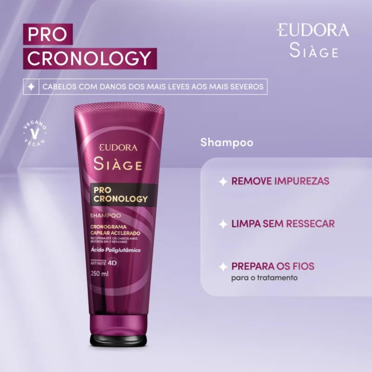 SIAGE Siàge Shampoo Pro Cronology 250Ml