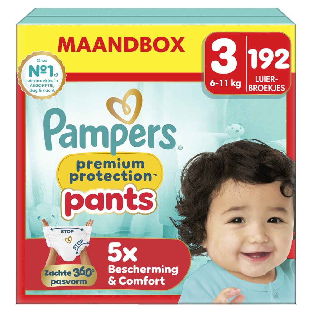 Pampers Premium Protection Pants rozm. 3 Midi 6-10 kg, pudełko miesięczne