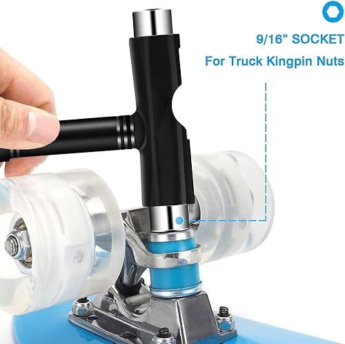 Miniatura 5 de Juego de 8 ruedas de patinaje cuádruple iluminadas, 82A 1.260 in x 2.283 in, ruedas luminosas para patines cuádruples para interiores o exteriores y