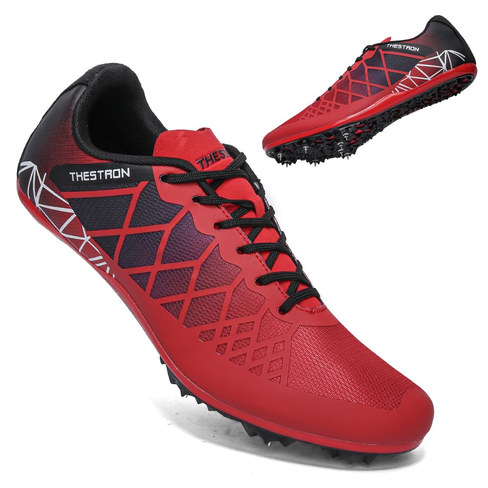 Professional Spikes Track & Field Shoes for Men Women Kids Breathable Racing Jumping Sprint Running Sneakers