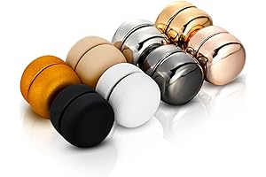 8 Pairs Hijab Magentic Brooches: The Strongest, Most Colorful Scarf Buttons Ever