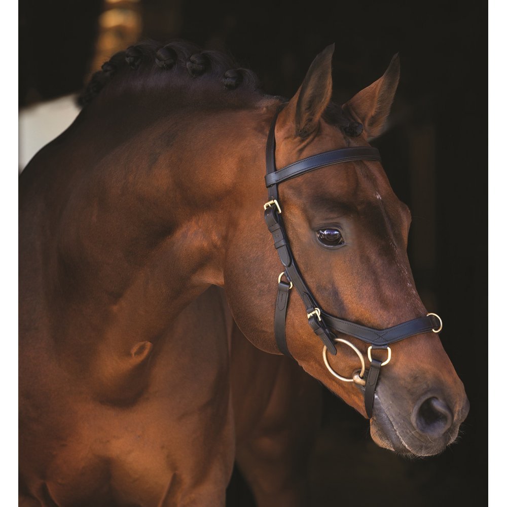 Horseware Rambo Micklem Multibridle braun (Large Horse)