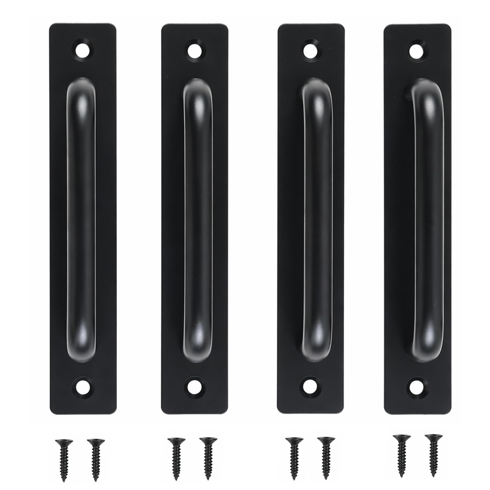 4 Pack Kitchen Handles, Aluminum Alloy Cabinet Pulls, Modern Drawer Handles