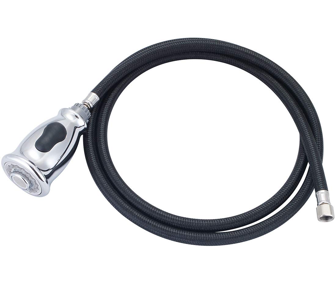 Pioneer Faucets X-4200180 1.8 GPM Pull-Down Spray Head with Hose