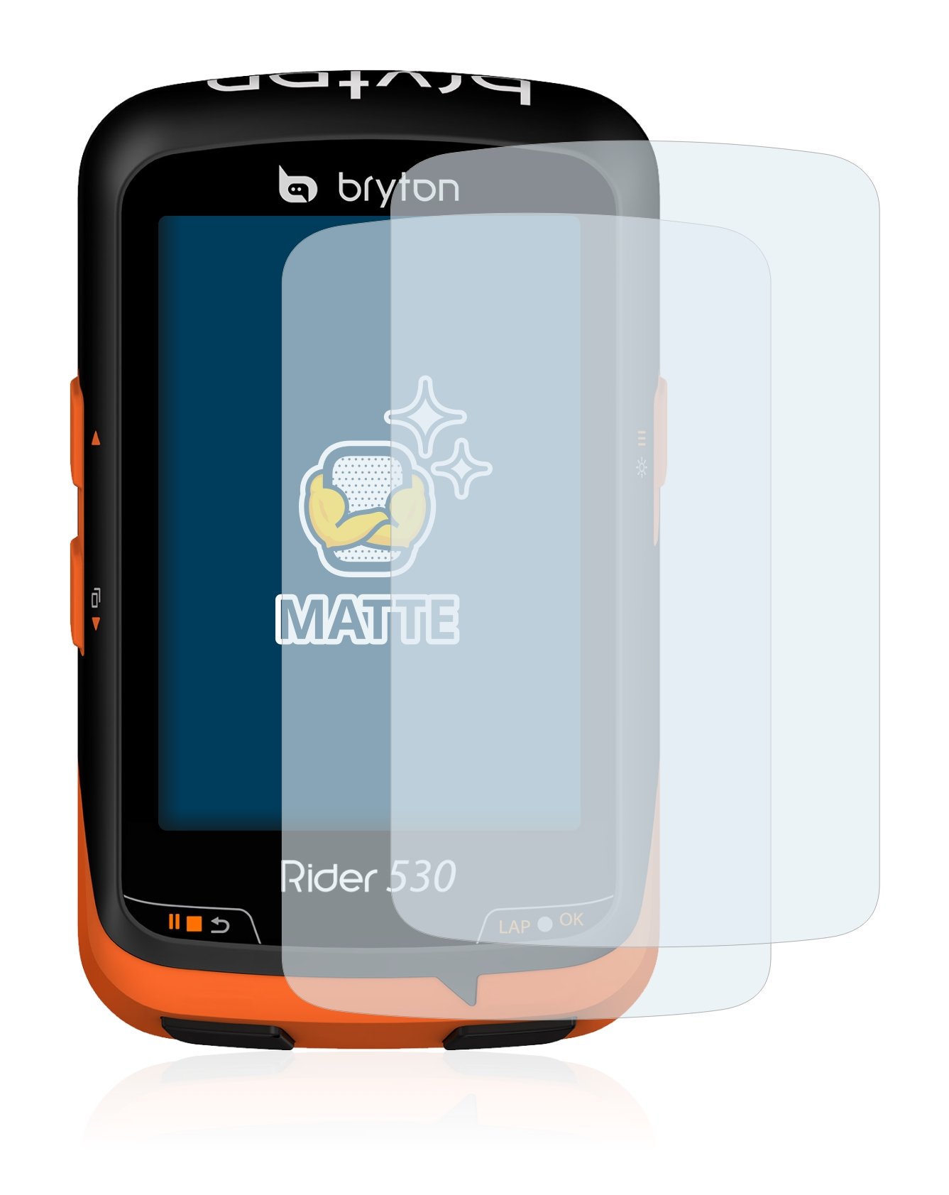 Pellicola Protettiva Bryton Rider S510 - Vetro Temperato 9H, Antigraffio, Trasparente - Foto 10