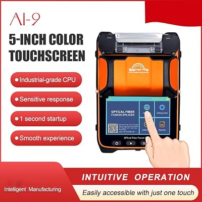 SM&MM Six Motor Core Alignment Fiber Fusion Splicer Automatic FTTH Fiber Optical Welding Splicing 5S Heating 15S (Ai-9)