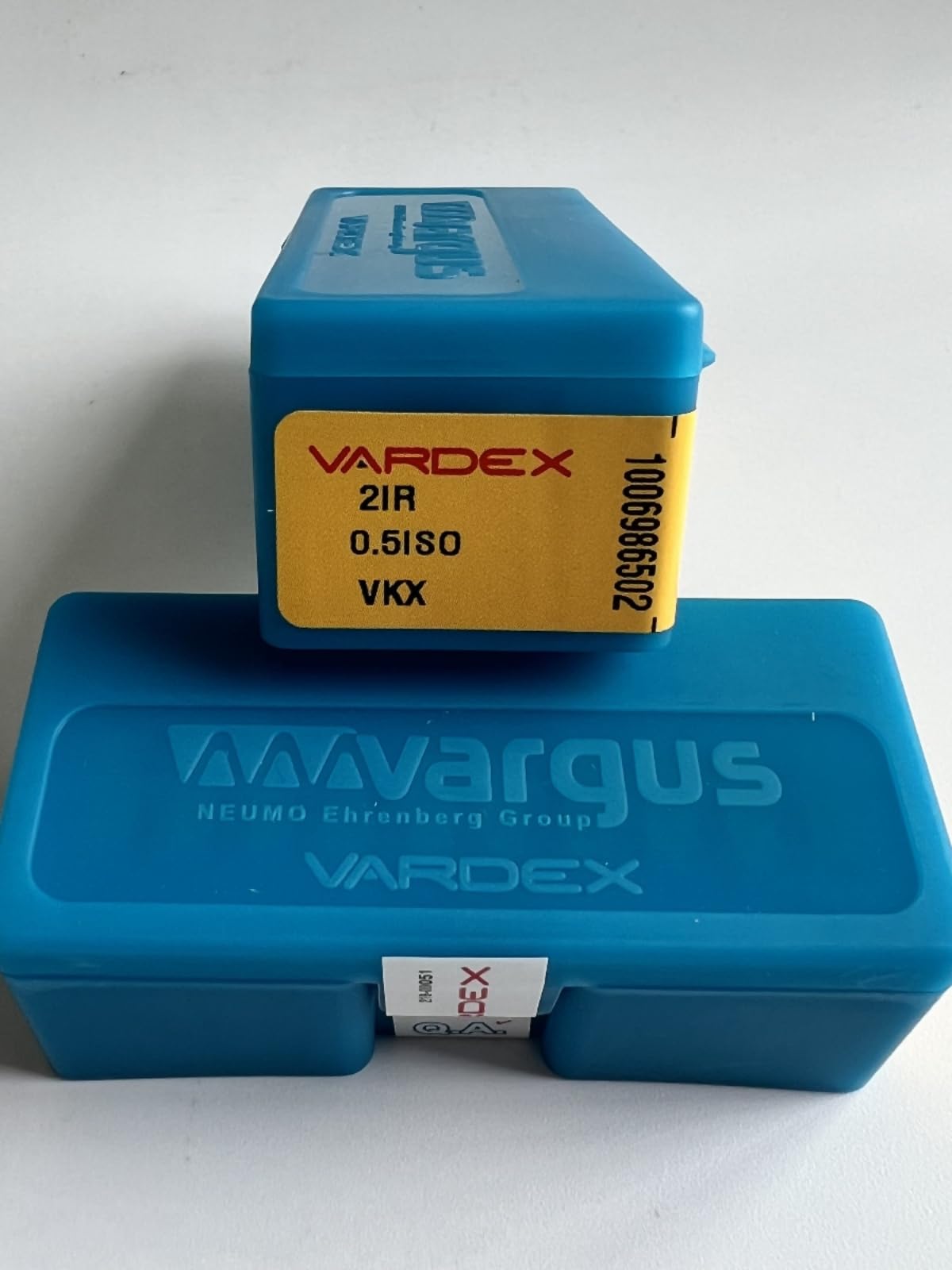 Vargas thread cutter 2IR0.5ISO VKX/2IR0.5ISO VTX/Carbide CNC Blade 10 Pieces (2IR0.5ISO VKX)