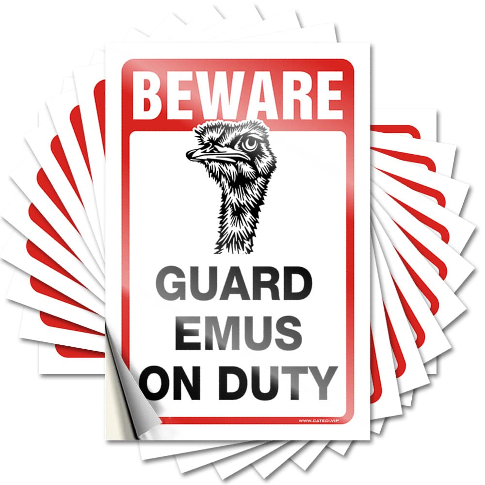 JNBT Beware! Guard For Decal Man Cave Funny Coffee Home Sign Drinking Bar