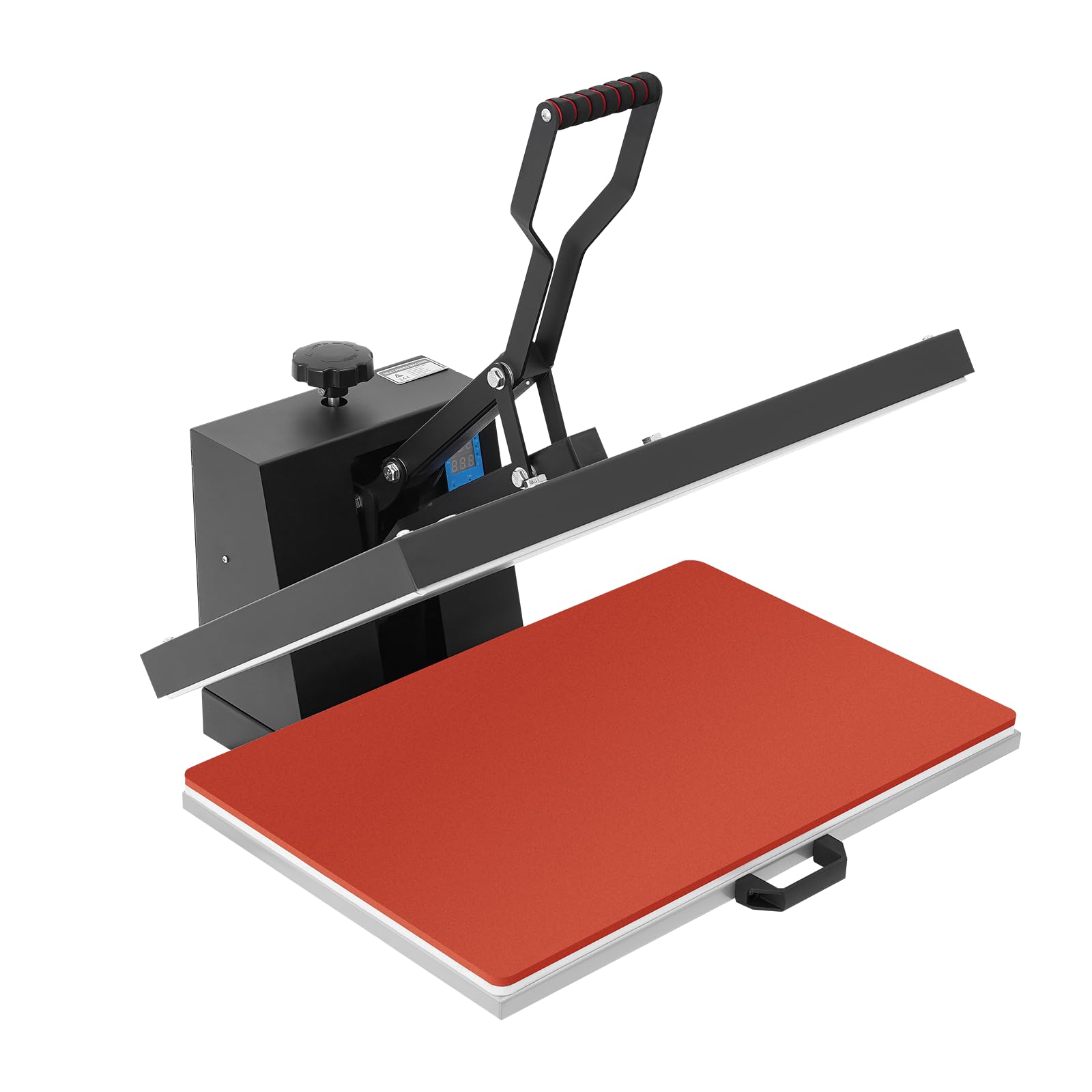 1800W 16x24 Inch Heat Press Machine, 110V Commercial Digital Sublimation Printer with Intelligent LCD Controller, Adjustable Time &amp; Temp 0-999s/0-250°C, Flat Plate Transfer Press for T-Shirts, Hats