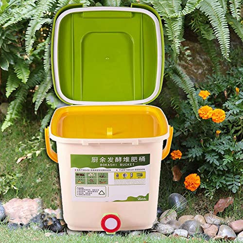 Compostador aireado de 12L triple pack con flujo de aire para reciclar sin malos olores 7