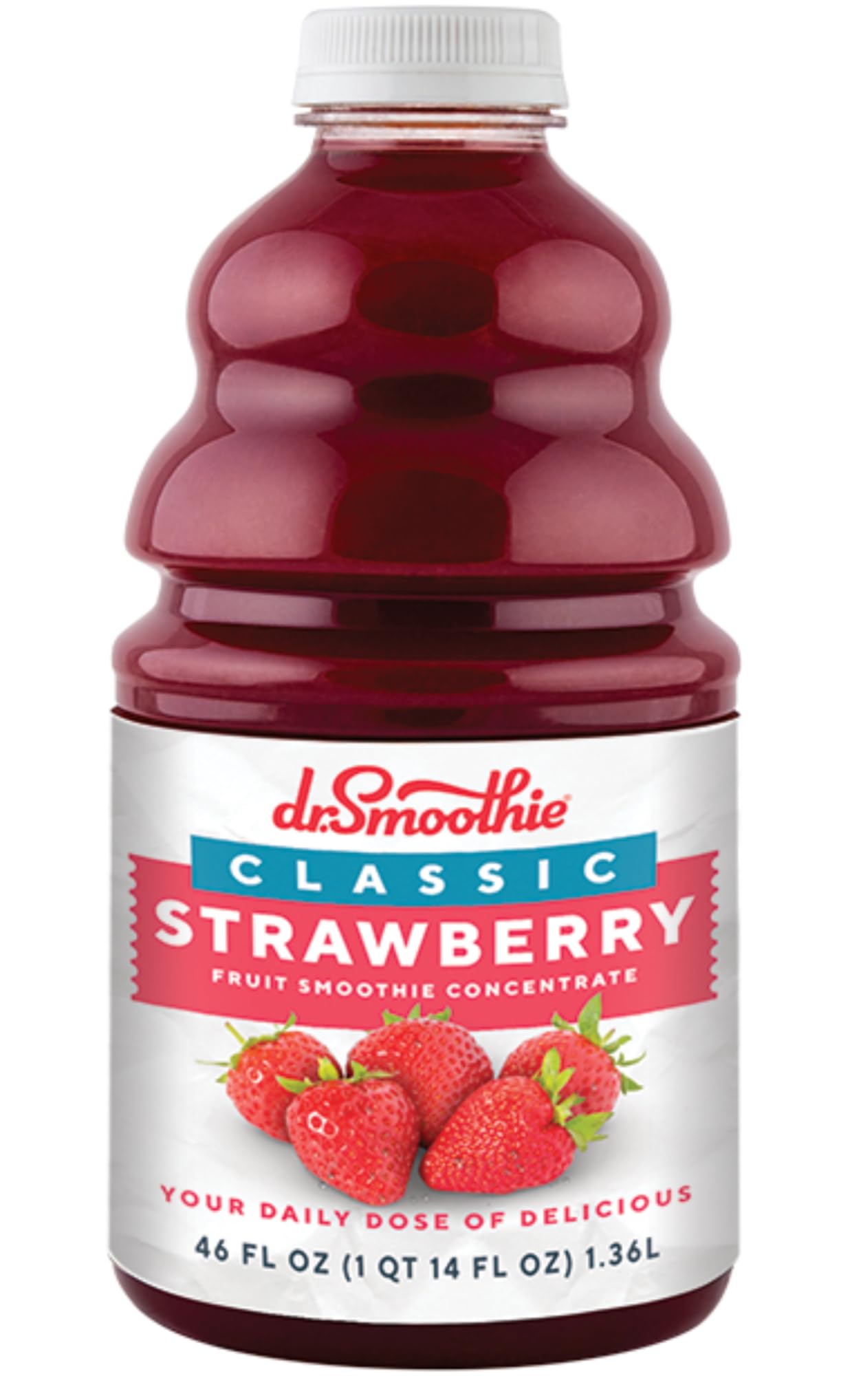 Amazon.com : Dr. Smoothie Classic Strawberry, 46 fl. oz. : Grocery