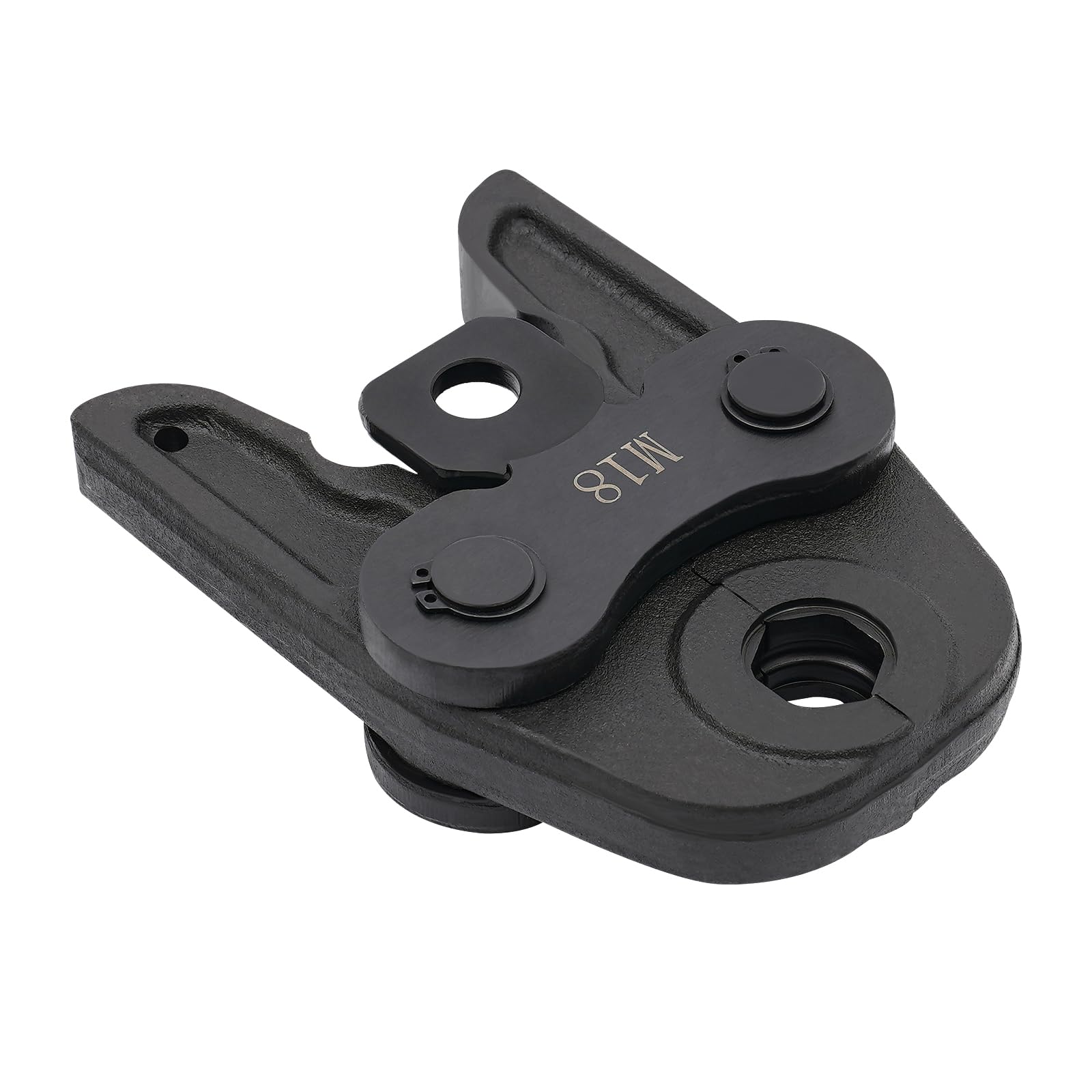 M18 42CrMo - Pinzas de prensado (grosor de tubo de 0,8-1,2 mm, contorno de prensado para tubos de cobre, tubos de acero inoxidable, tubos de aluminio y plástico)