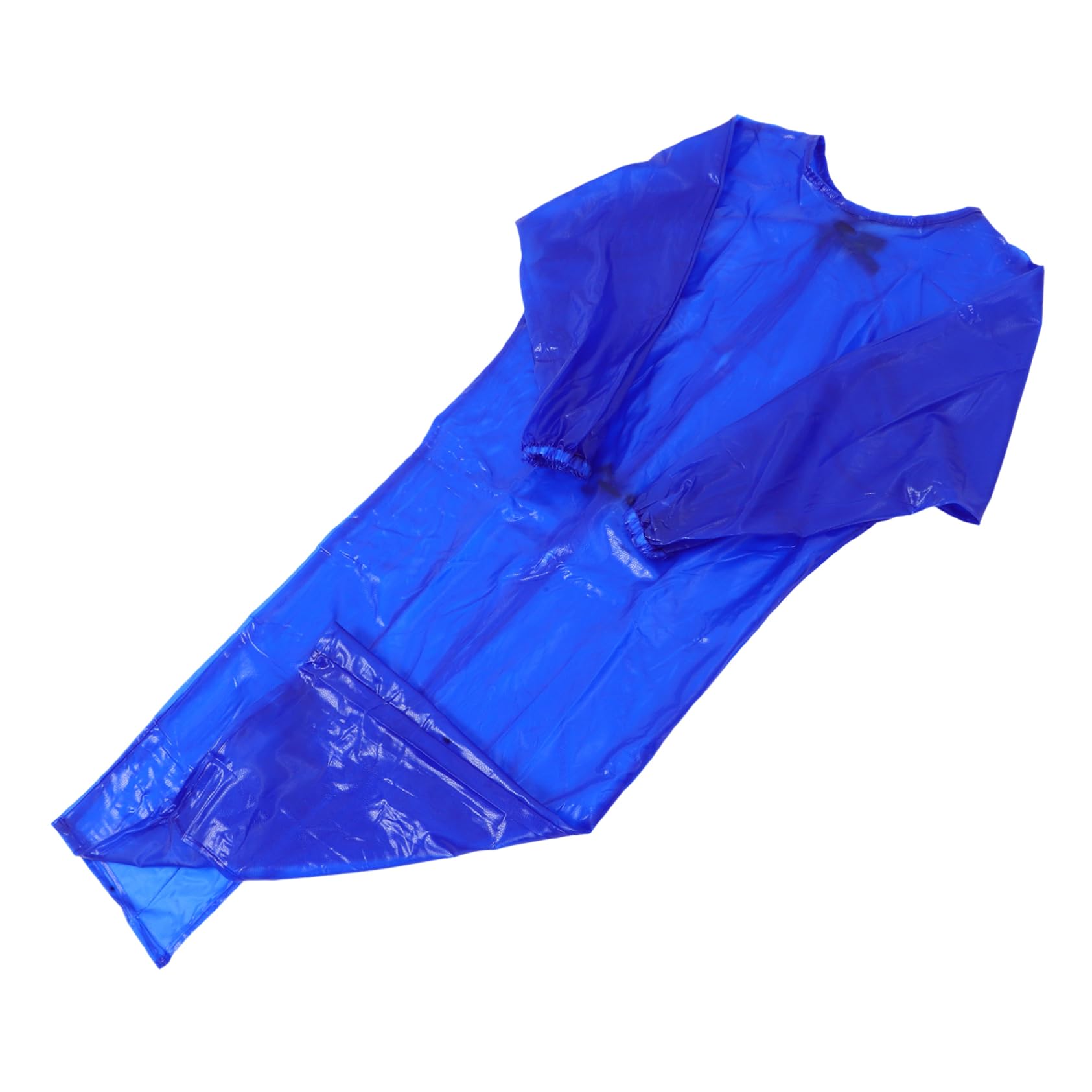 jojofuny wasserdichte Arbeitskleidung Schürzen Masse Küchenschürzenärmel wasserdichte Schürzen Laborkittel Bulk-Schürzen Laborjacke Geschirrspülschürze wasserdicht PVC Blue