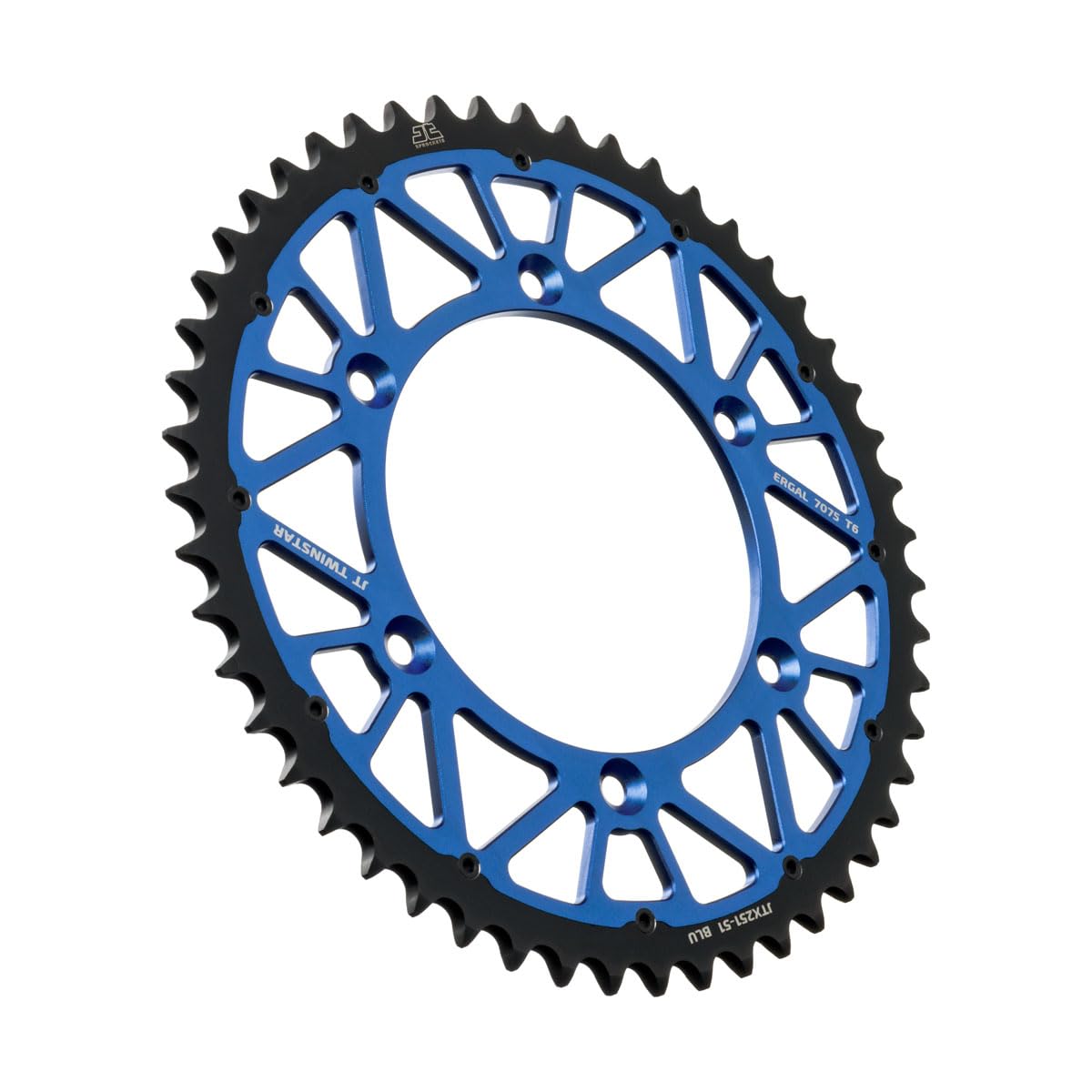 Amazon.com: JT Sprockets JTX251.50BLU 50 Tooth Blue Twinstar Steel