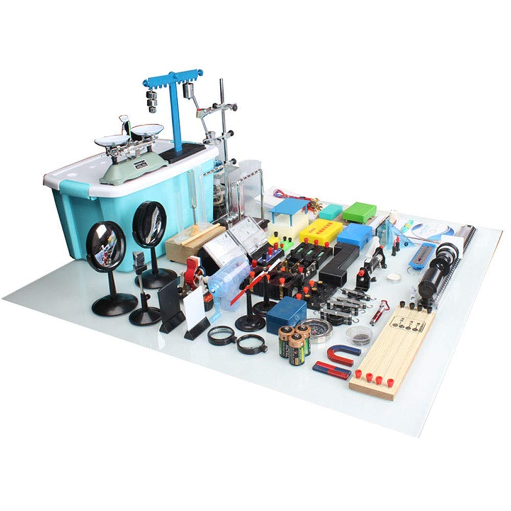 Labor-Lehrmittel, Physikalisches Testgeräte-Set für die Mittelschule, Optik, Mechanik, Akustik, Thermologie, Lehrgeräte-Set, DIY-Wissenschaftsexperiment