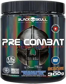 Pré-treino Pre Combat 300g - By Bruno Moraes - Black Skull