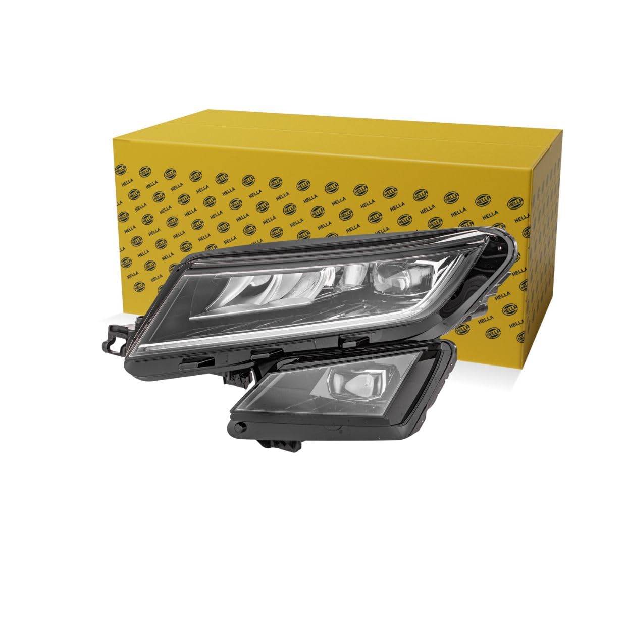 HELLA 1ZX 012 669-391 LED-Headlight - ECE - for right-hand traffic