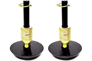 RUSSO (2) Snow Plow Shoes Skid Foot Assemblies fits Western 49067 49071...