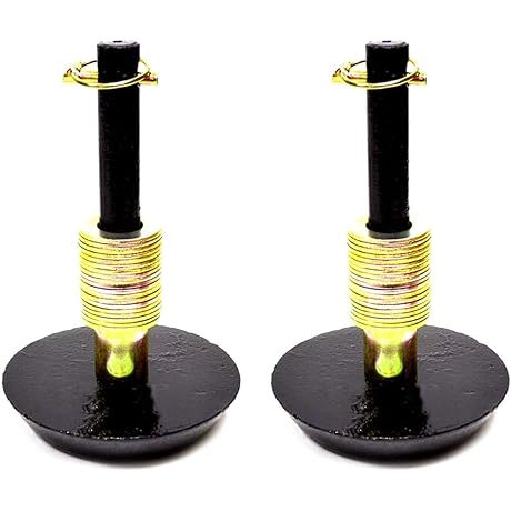 RUSSO (2) Snow Plow Shoes Skid Foot Assemblies fits Western 49067 49071...