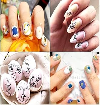 ネイルアート用品(筆など) us Amazon.co.jp: ジェルネイル ドットペン 12色 0.5mm/0.7mm ネイル