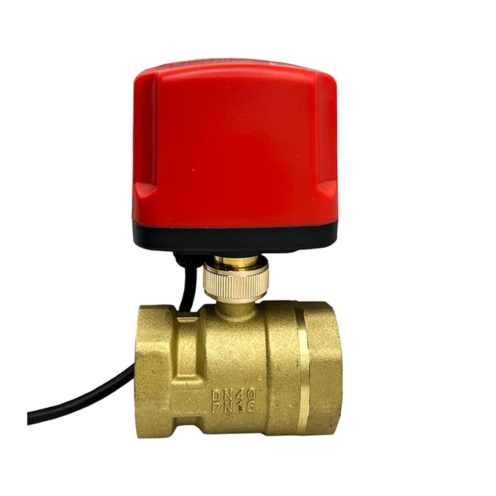 Zmotoryzowany zawór kulowy wodoodporny IP65, DN25, 1/2", 3/4", 1", 1-1/2", 2", 220 V, 12 i 24, mosiądz, z metalowym silnikiem o wysokim momencie obrotowym (24VDC-CR02)