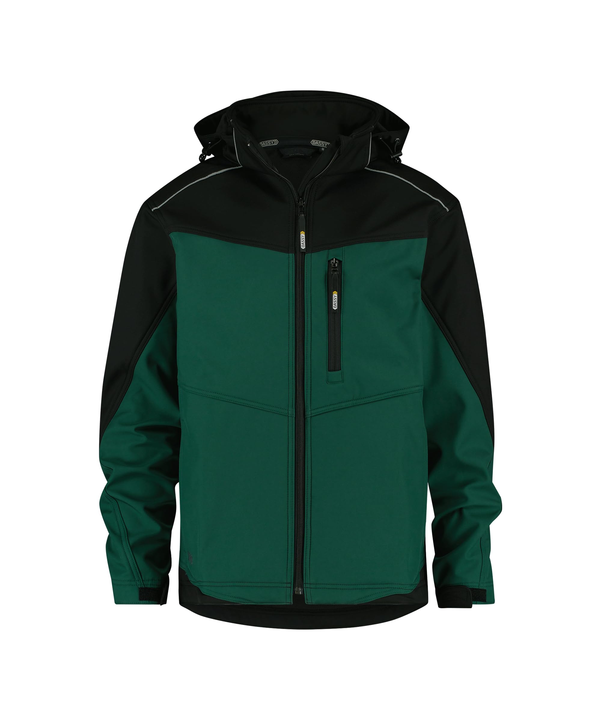 SOFTSHELL JAKARTA PES21 (280 gr) zielony/czarny M