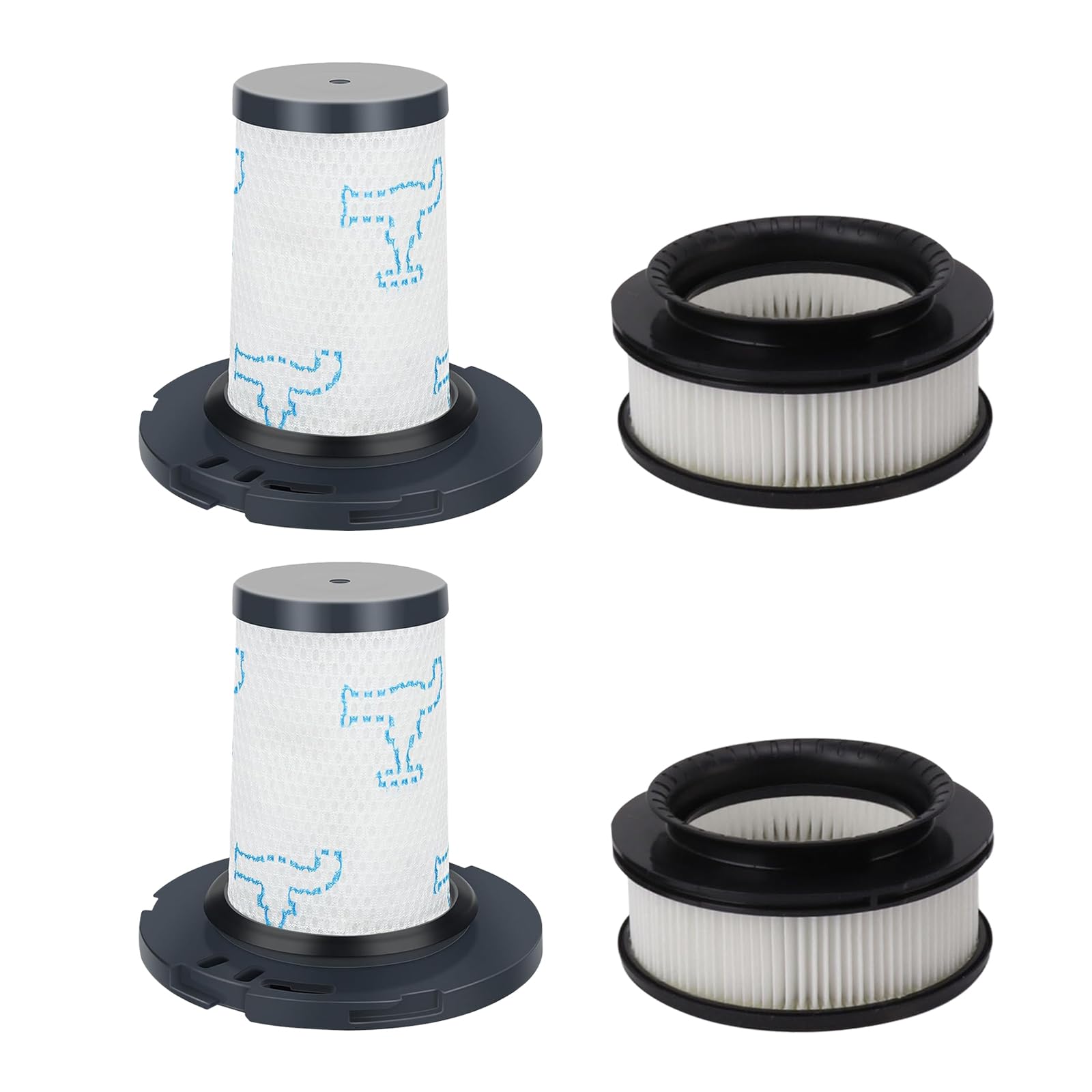 Menalux 2304 P - Sacchetti per aspirapolvere in carta per Rowenta, 5 pezzi