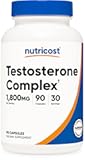 Nutricost Testosterone Support Complex (90 Capsules) -1800mg Per Serving