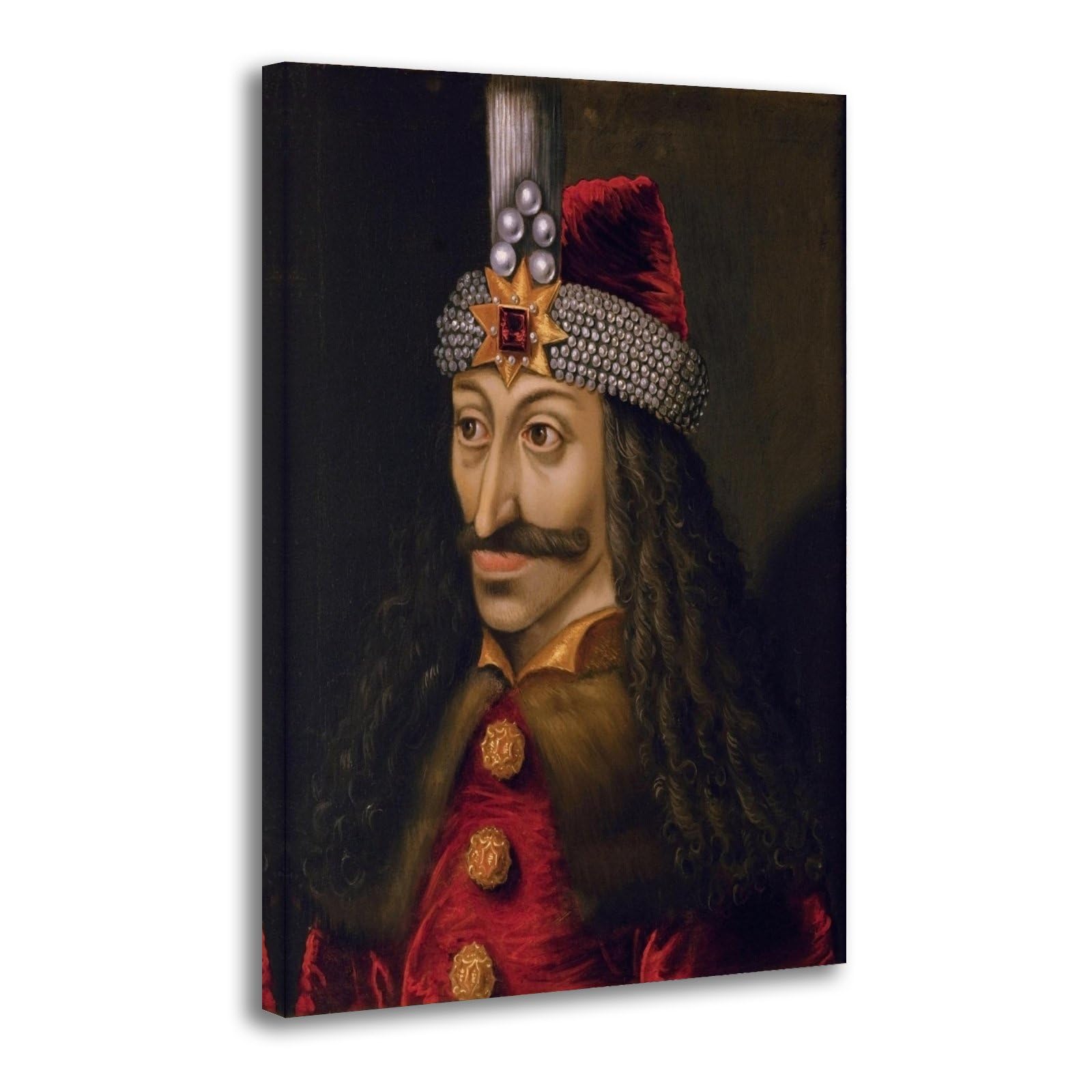 SXDMOUBK Vlad The Impaler Poster Decorative Painting Canvas Wall Posters And Art Picture Print Modern Family Bedroom Decor 24x36inch(60x90cm)