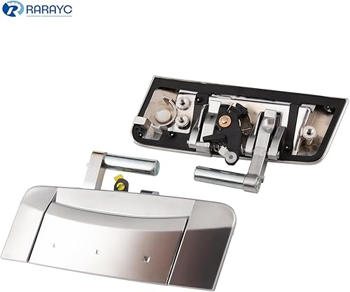 Miniatura 8 de RARAYC Manija de puerta exterior negra  Reemplazo para Nissan 350Z 2003-2009  Negro mate  Reemplaza# 80607-CD41E, 80607-CD40B, 80606-CD01E