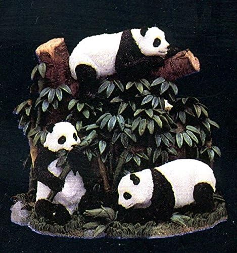 Trinket Box Resin Adorable Panda Trinket Jewelry Box 5" High, Resin