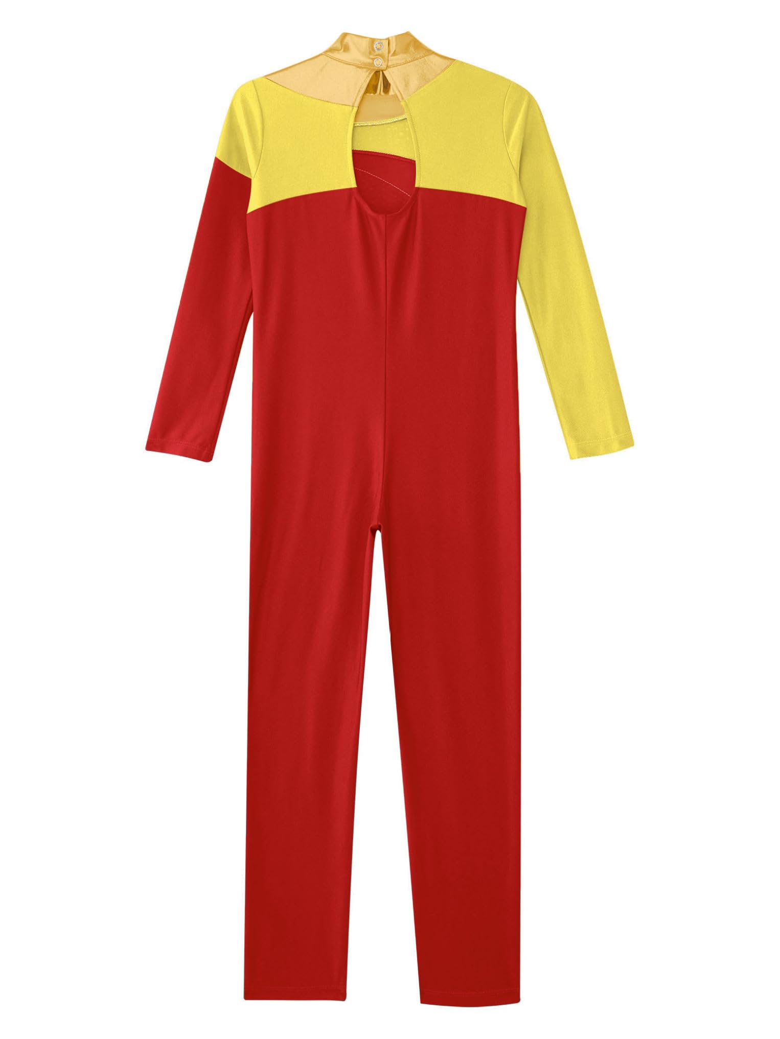 Oyolan Body De Danza Niña Mono Elástico De Gimnasia Rítmica Maillot Brillante De Patinaje Artistico Mono De Deportivo Fitness Yoga