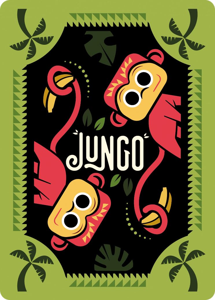 Asmodee JUNGO Jeu de Société Enfants 10 Ans Cartes Rapide Tactique 3-5 Joueurs 15 Min Français