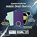 Dragon Shield | Matte Dual Standard Size Card Sleeves | 100 CT - Smooth & Tough Premium TCG Sleeves - Compatible with Pokemon, Flesh & Blood, One Piece & Magic The Gathering | Crypt