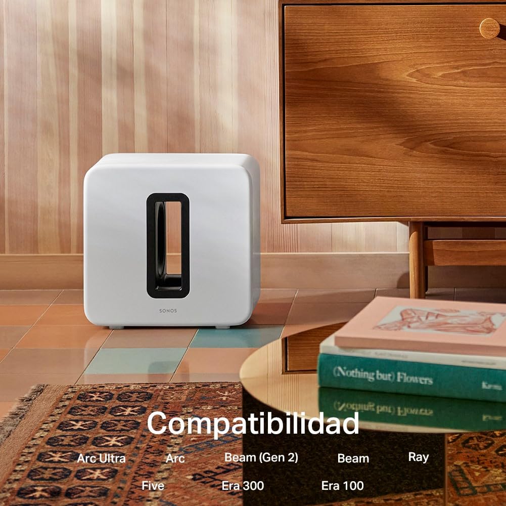 Sonos Sub 4 - Subwoofer inalámbrico - Blanco