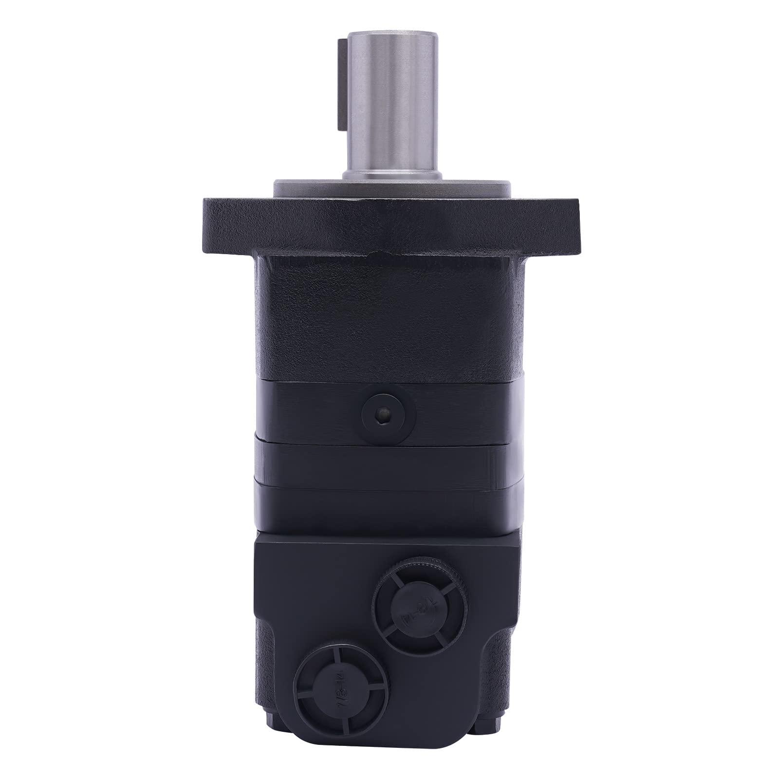 Motor hidráulico 104-1022-006, desplazamiento sin carga de 80 cc, hierro fundido, puerto escalonado de 0 anillos 7/8-14, color negro