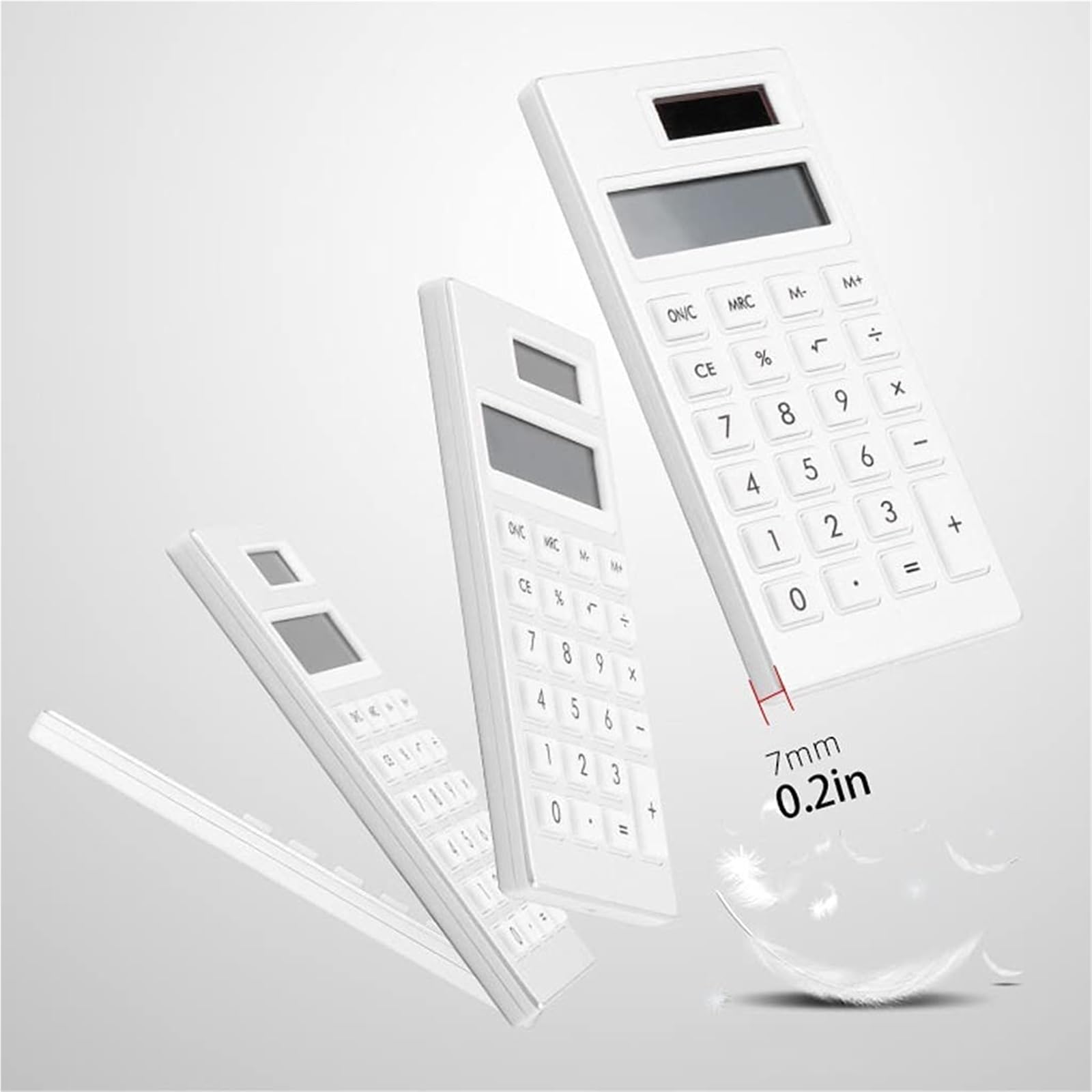 Fourniture Scolaire Calculatrice De Base Fonction Standard Calculatrices Solaires Bureau avec Écran LCD À 12 Chiffres Outils Auxiliaires